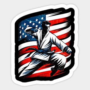 Karate Sticker